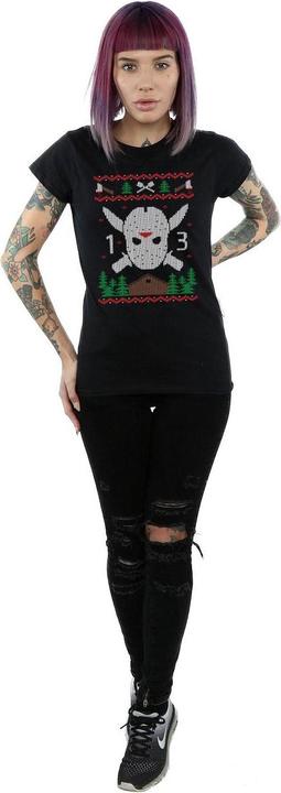 Produktbild Absolute Cult Christmas Fair Isle TShirt (XL)