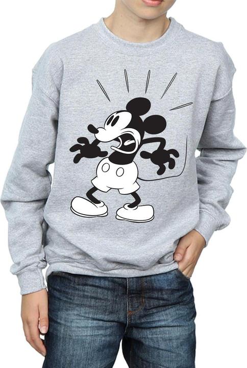 Actual product image Disney Boys Mickey Mouse Scared Sweatshirt (152, 158)
