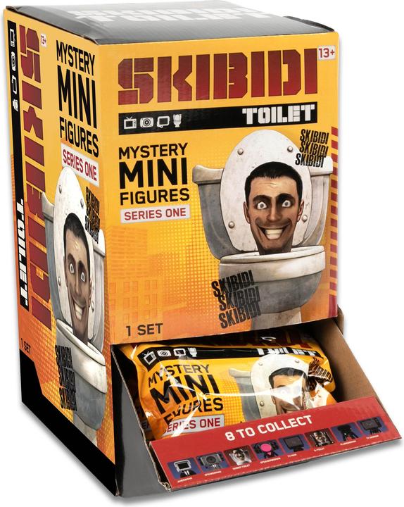 Actual product image Skibidi Toilet Minifigure