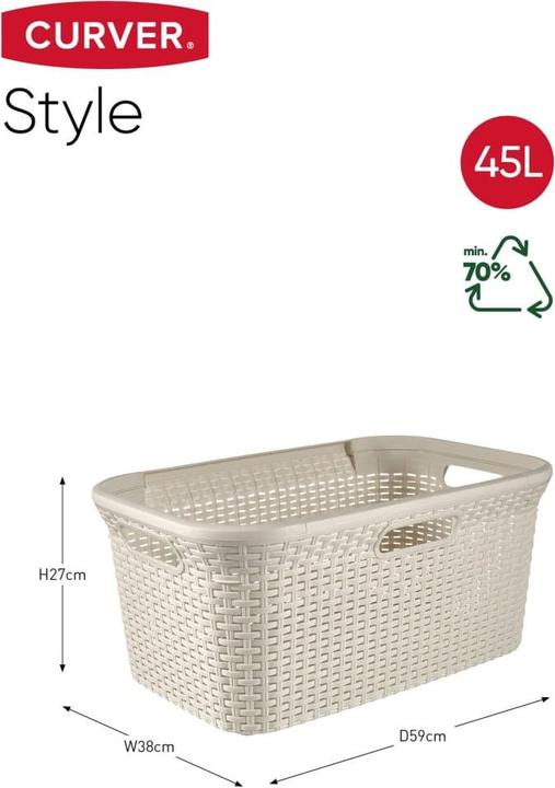 Image du produit Curver Rattan (45 l)