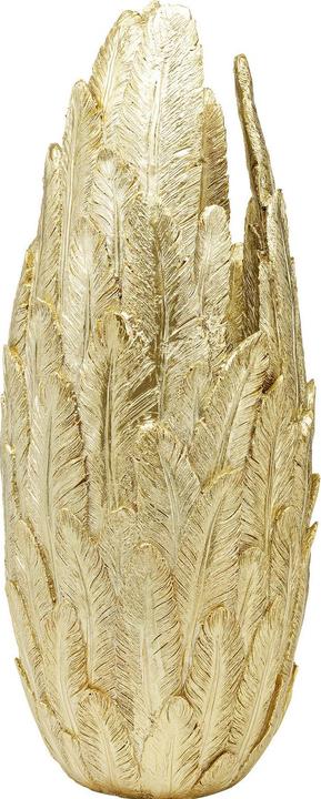 Kare Design Vase Feathers Gold 80cm (34 x 80 cm)