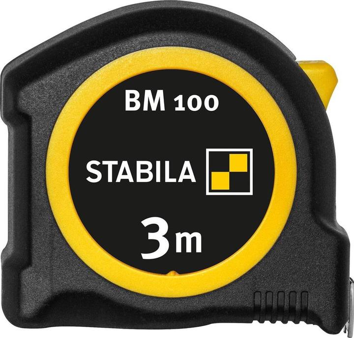 Produktbild Stabila Taschenbandmass BM 100, metrische Skala (Metrisch)