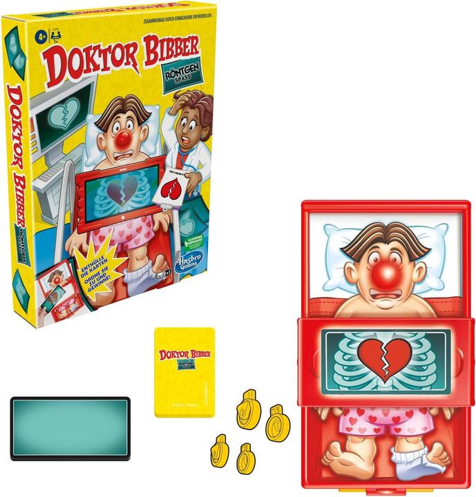 Immagine prodotto Hasbro Gaming Gioco per bambini Doctor Bibber - divertimento ai raggi X (Tedesco)