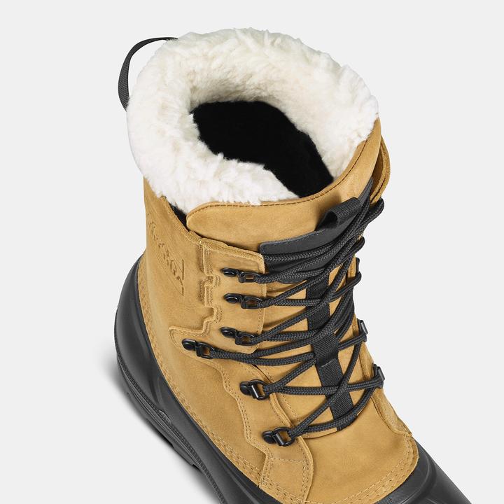 Image du produit Quechua Bottes de neige hommes cuir avec lacets chaud imperméable randonnée hivernale - SH900 (43)