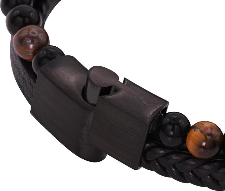 Actual product image Heideman Justus black colours (19 cm, 100% leather)
