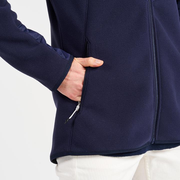Immagine prodotto Tribord Giacca in pile da vela da donna calda 500 blu (S)