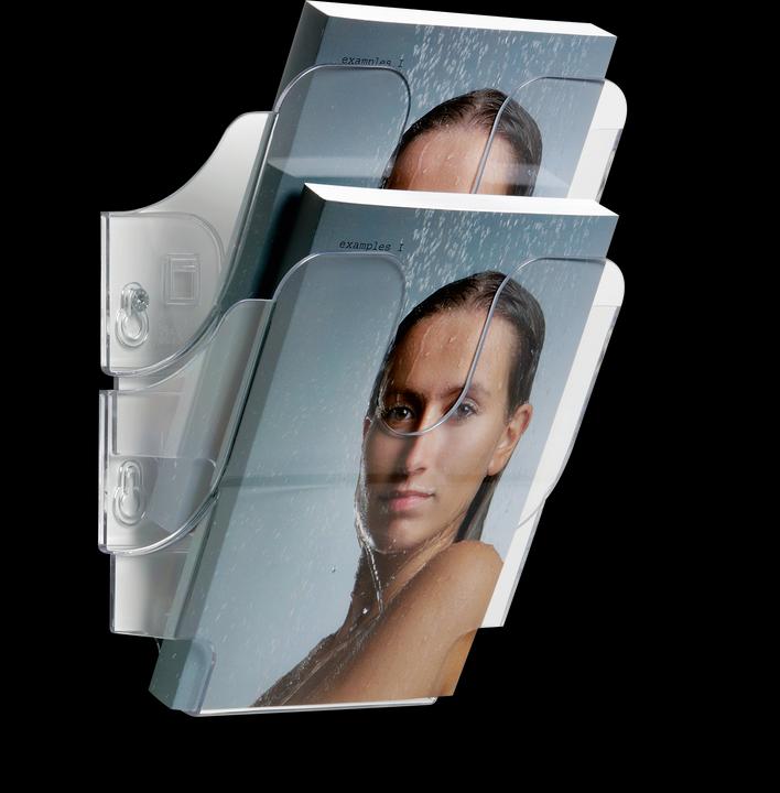 Actual product image Durable Poster stand Flexiplus 2 A5, Transparent (A5)