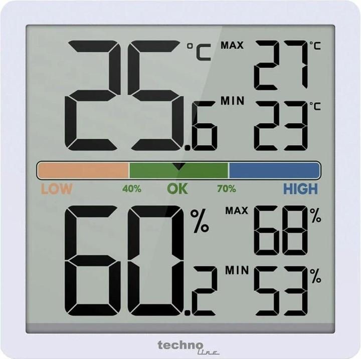 Image du produit Technoline Station thermo-hygrométrique Thermo-/Hygromètre
