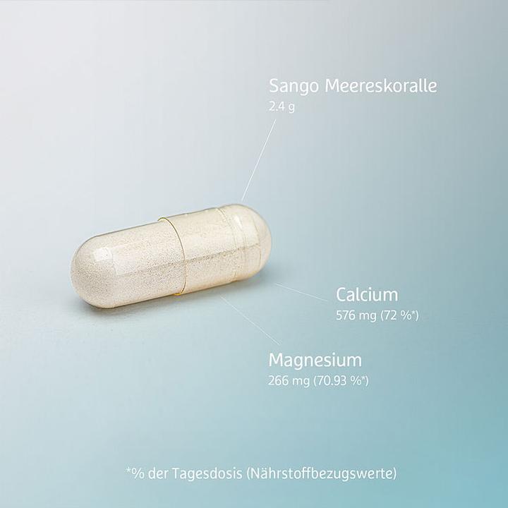 Produktbild Effective Nature Sango Meereskoralle (180 Stück, Kapseln, 161 g)