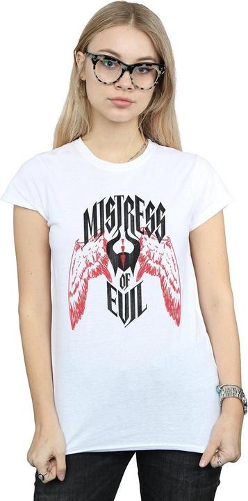 Actual product image Disney Womens/Ladies Maleficent Mistress Of Evil Wings Cotton T-Shirt (M)