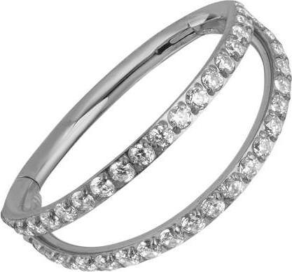 Immagine prodotto Bijouteria Piercing orecchio (Titanio, Vetro (di orologio))