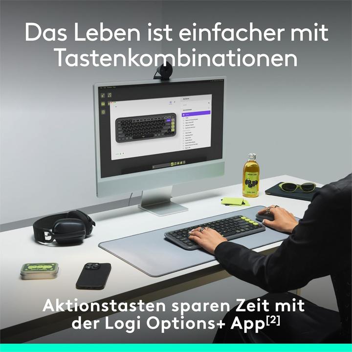 Produktbild Logitech Pop Icon Keys (DE, Kabellos)