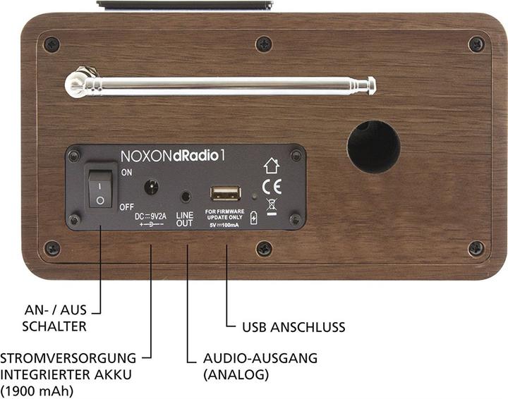 Produktbild Noxon dRadio 1 (DAB+, FM)