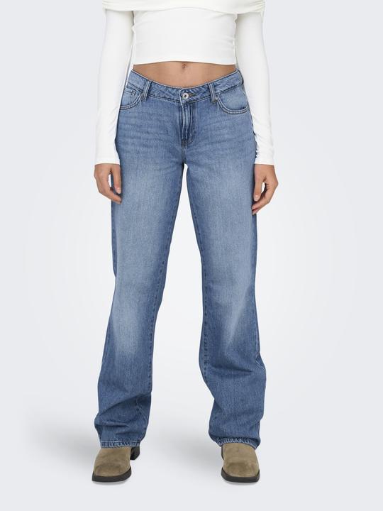 Produktbild Only Gerade geschnitten Niedrige Taille Jeans Straight-Fit jeans (30)