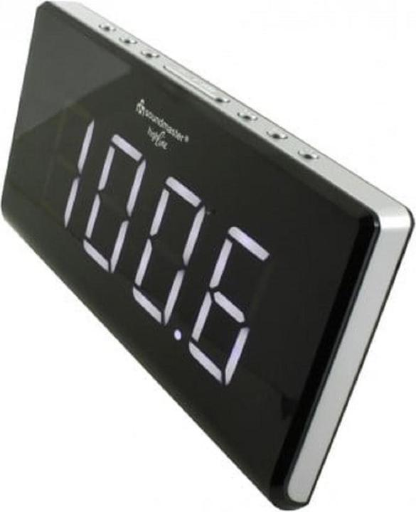 Actual product image Soundmaster UR8400 Jumbo LED wekkerradio met dimbaar display