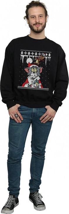 Immagine prodotto Tom & Jerry Christmas Fair Isle Felpa Uomo (XL)
