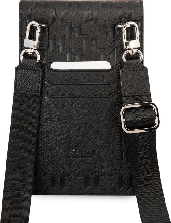 Produktbild Karl Lagerfeld Handbag KLWBSAMSMK black/black Monogram Plate (Apple iPhone 4)