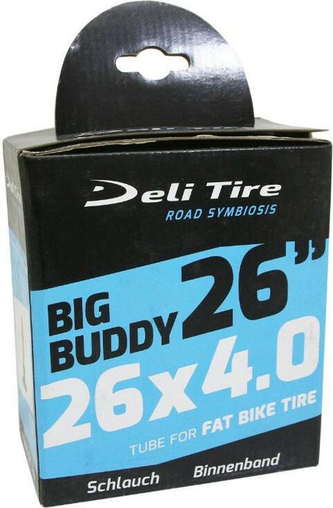 Deli Tire fahrradschlauch presta-ventil deli fatbike 26 x 3.50-4.00 (Presta (SV), 26", 101.60 mm)