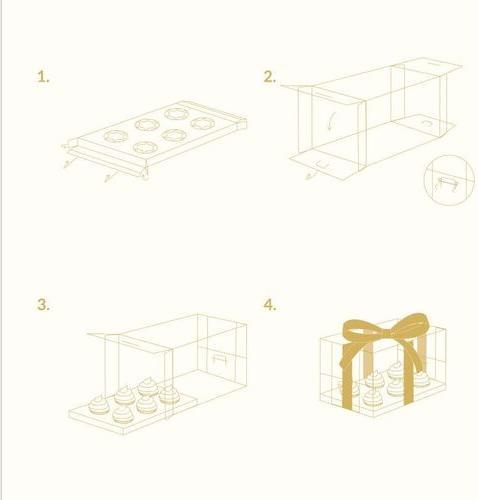 Image du produit PME Cakebutler 18 x 27 x 14 cm, Transparent
