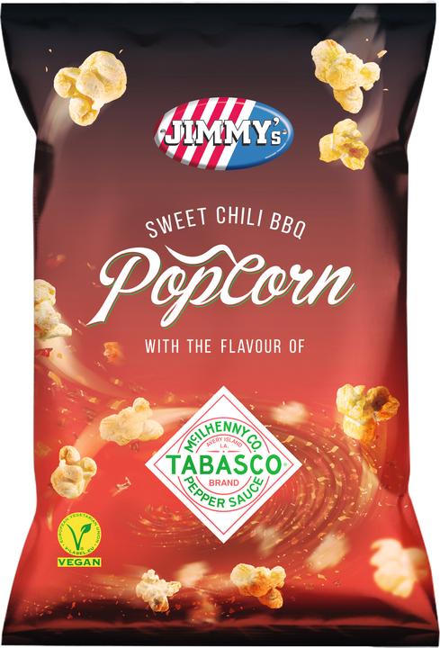 Produktbild Jimmys Popcorn mit Tabasco BBQ (90 g)
