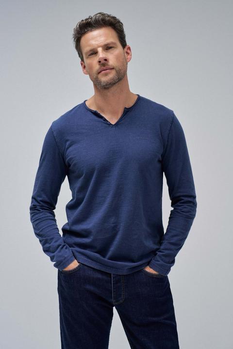 Actual product image Salsa Jeans Langarmshirt Jersey Longsleeve Serafino (M)