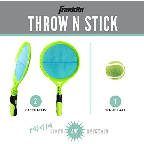 Image du produit Franklin Lancer 'N bâton de tennis à ressort poignée - Jeu de plage