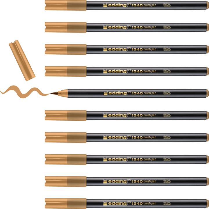 Produktbild Edding Brushpen 1340 (Ocker, 1 x)