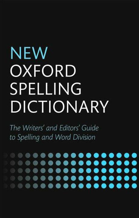 Actual product image New Oxford Spelling Dictionary (German, Oxford Languages, 2014)