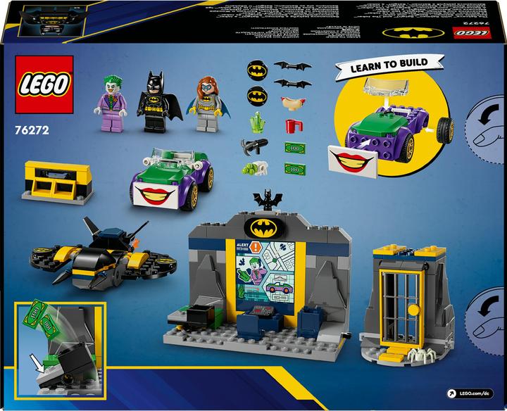 Produktbild LEGO Bathöhle mit Batman, Batgirl und Joker (76272)