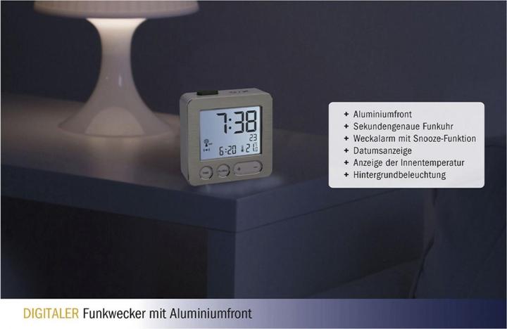 Actual product image TFA Funk-Wecker