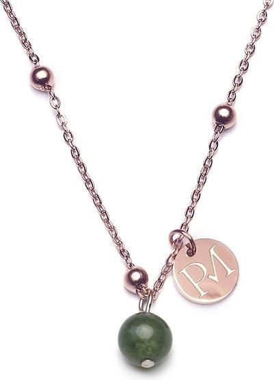 Proud MaMa MAM Collection Halskette - Rosé mit Achat
