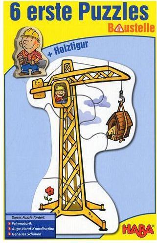 Immagine prodotto Haba Primo puzzle - cantiere (18 pezzi)