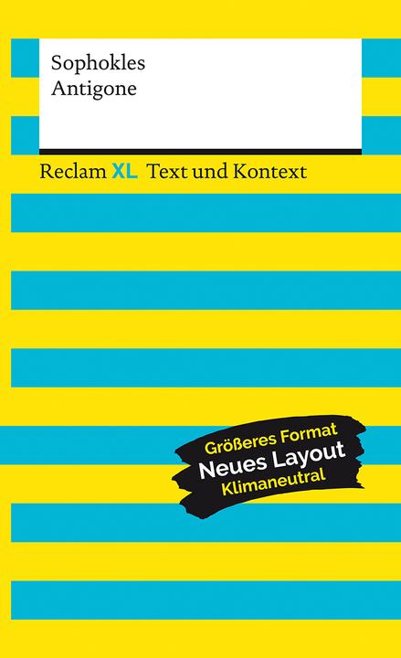 Immagine prodotto Antigone. Textausgabe mit Kommentar und Materialien (Tedesco, Nancy Hönsch, Sofocle, Kurt Steinmann, Mario Leis, 2021)