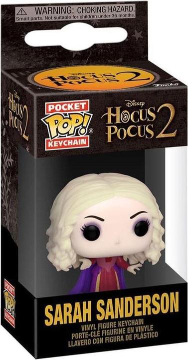 Produktbild Funko Hocus Pocus 2 présentoir porte-clés Pocket POP! Vinyl Sarah (Smoke) 4 cm (12)