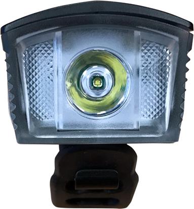 Produktbild Devilbiss Frontlicht schwarz für Rollatoren und Rollstühle
