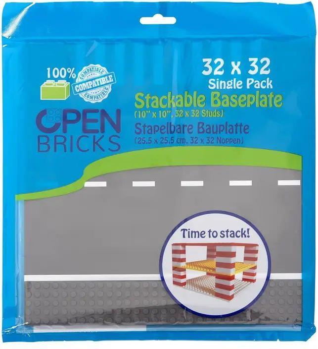 Produktbild Open Bricks Unterbaubare Strassenplatte T-Kreuzung 32x32
