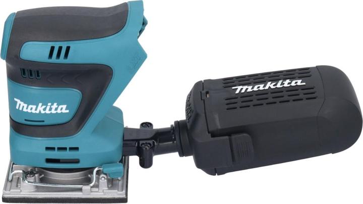 Actual product image Makita DBO 484 ZJ Battery orbital sander 18 V 112 x 102 mm + Makpac - without battery, without charger (Sander, 210 W)