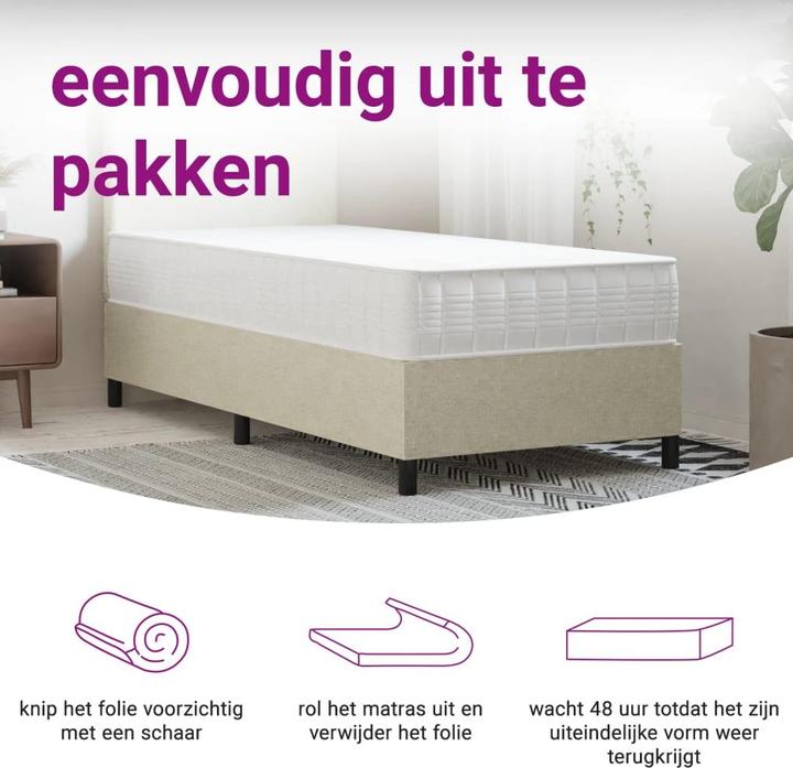 Produktbild VidaXL Jeronimus (80 x 200 cm, Federkern)