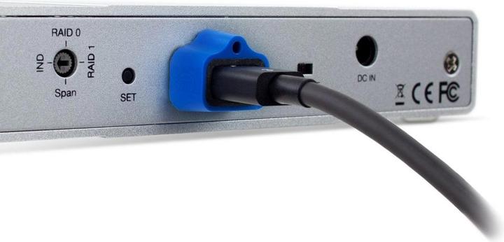 Produktbild OWC ClingOn 1-Pack. For ClingOn USB Type-C Connector Thunderbolt 3 / USB-C (0.02 m, USB 3.2)