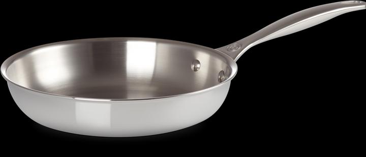 Actual product image Le Creuset 3-ply plus (24 cm, Frying pan, Stainless steel)