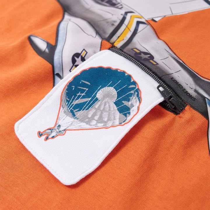 Produktbild VidaXL Kinder-Langarmshirt Dunkelorange 92,Material: 100 (92)