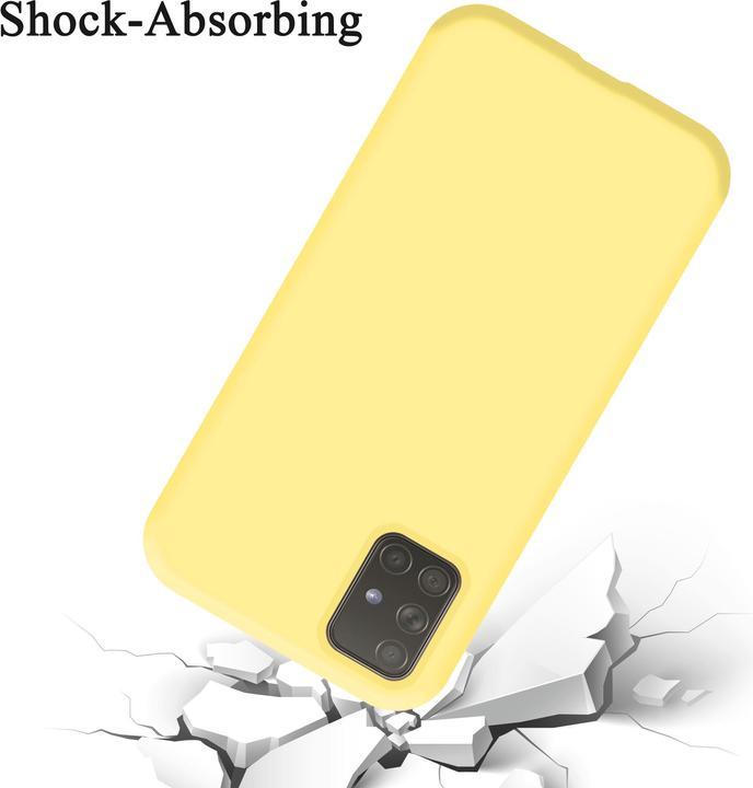 Actual product image Cadorabo TPU Liquid Silicone Case Cover (Samsung Galaxy M40)