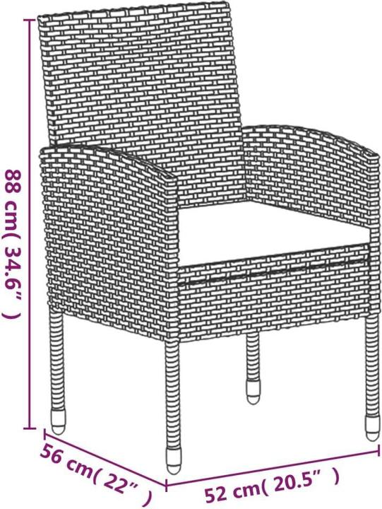 Actual product image VidaXL Renatus (80 cm)