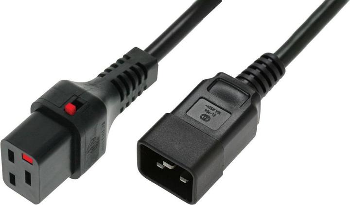 MicroConnect IEC Male C20 to C19 IEC Lock