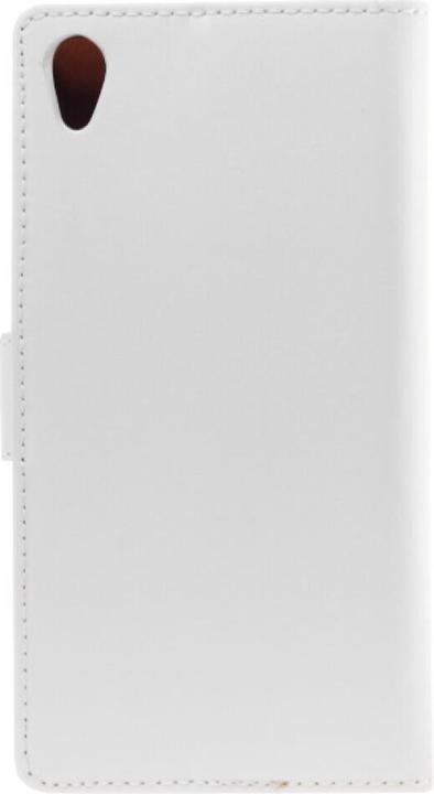 Actual product image NoName Slim Leather Book Case for Sony Xperia Z2 - white (Sony Xperia Z2)