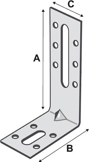 Image du produit Simpson Sst Equerres EFIXR553 (Connecteur coudé, 1 pcs)