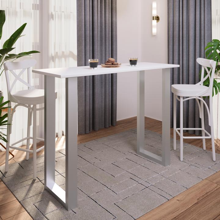 Image du produit VCM Holz Bartisch Stehtisch Xona 140x50 (140 x 50 x 102 cm)