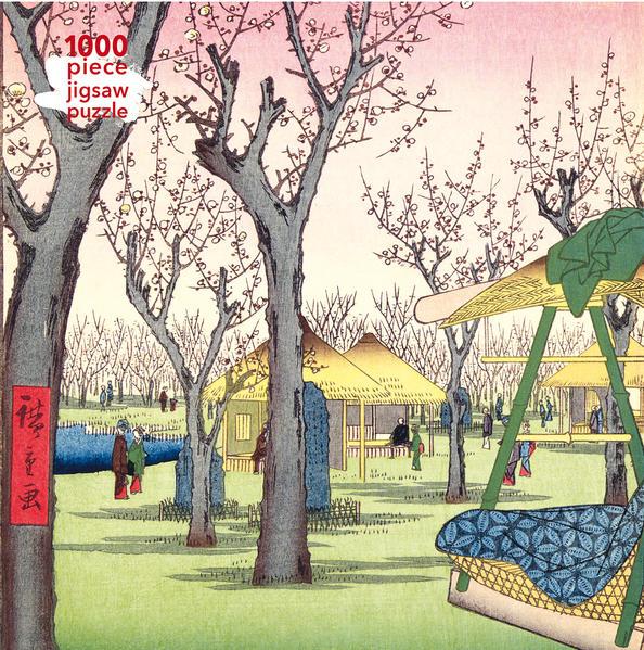 Image du produit Adult Jigsaw Puzzle Utagawa Hiroshige : Plum Garden : 1000-Piece Jigsaw Puzzles (1000 pièces)