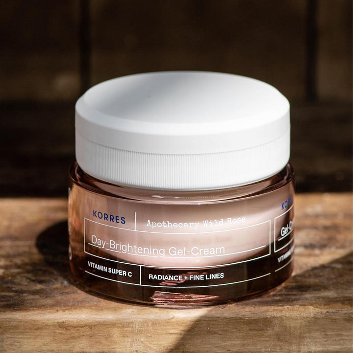 Produktbild Korres Apothecary Wild Rose Gel-Creme für strahlenden Teint - normale Haut und Mischhaut (40 ml, Gesichtsgel, Tagescreme)
