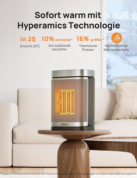 Produktbild Dreo Atom One Heizlüfter (1500 W)